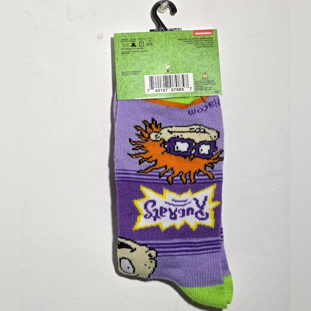 Reptar Socks - Rugrats - Picture 2 of 2